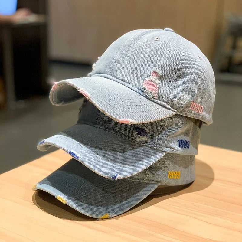 New Fashion Adult Washed Denim Baseball Caps Men Women Casual Solid Snapback Sport Cap Ripped Distressed Hip Hop Fishing Hats New Fashion Adult Washed Denim Baseball Caps Men Women Casual Solid Snapback Sport Cap Ripped Distressed Hip Hop Fishing Hats